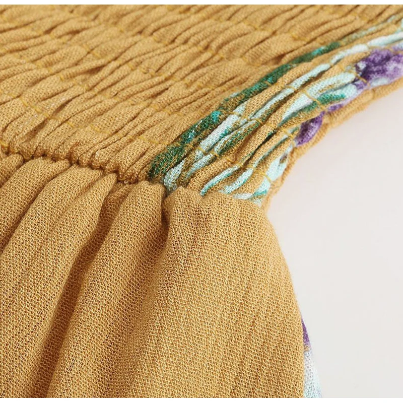 Мэлегант Boho Ruffle Лето женские костюмы комбинезон твист пляж женский с открытыми плечами сексуальный купальный костюм с шортами комбинезоны