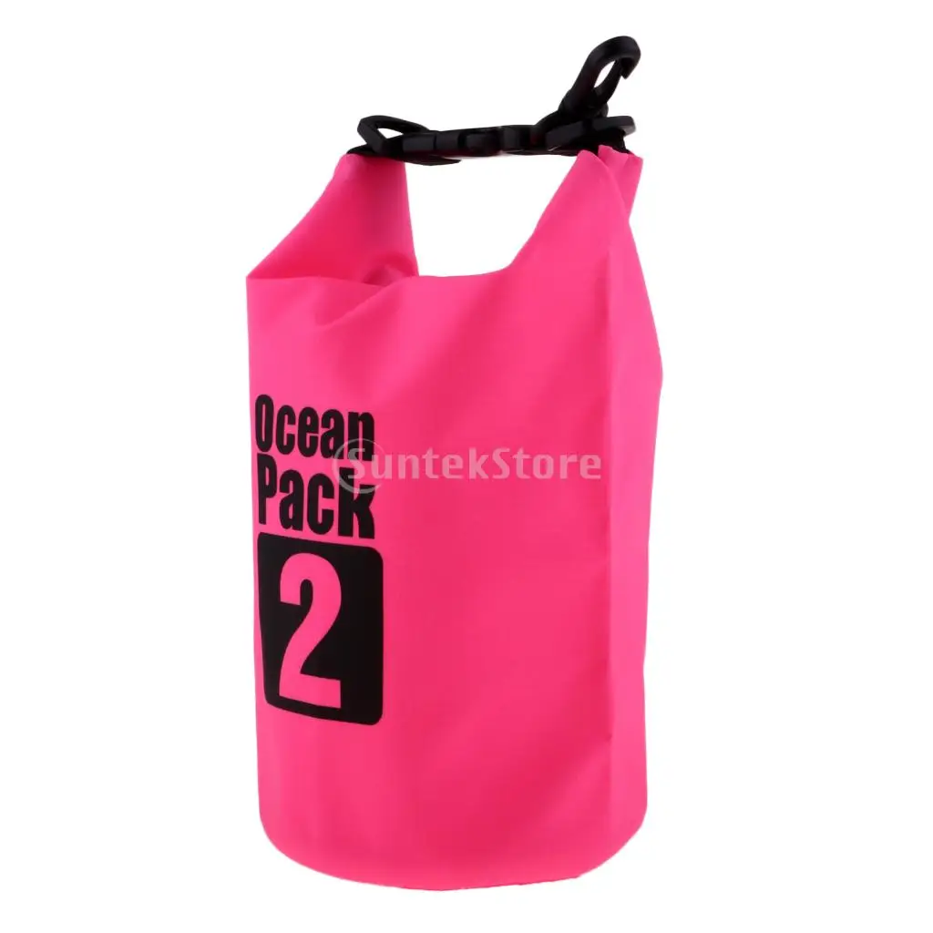 2L Ultralight Portable Waterproof Dry Bag Stuff Sack for Kayak/Boat/Canoeing/Fishing/Sailing/Camping/Hiking/Travel/Floating