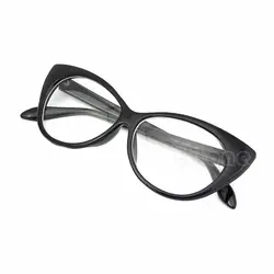 Ретро сексуальные женские очки модные кошачий глаз прозрачные линзы женские очки
