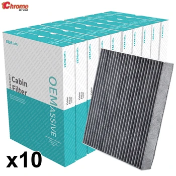 

10x Car Activated Carbon Cabin Air Conditioning Filter DG9H-18D483-BA For Ford Galaxy Mondeo Fusion S-Max 2015 2016 2017 2018