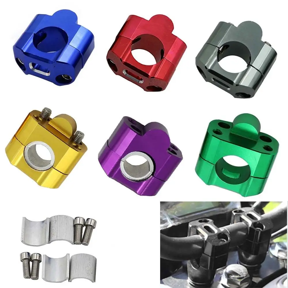 Motorcycle Clamp Drag Handlebar Riser 7/8" 22mm 28mm 1 1/8" Risers For
