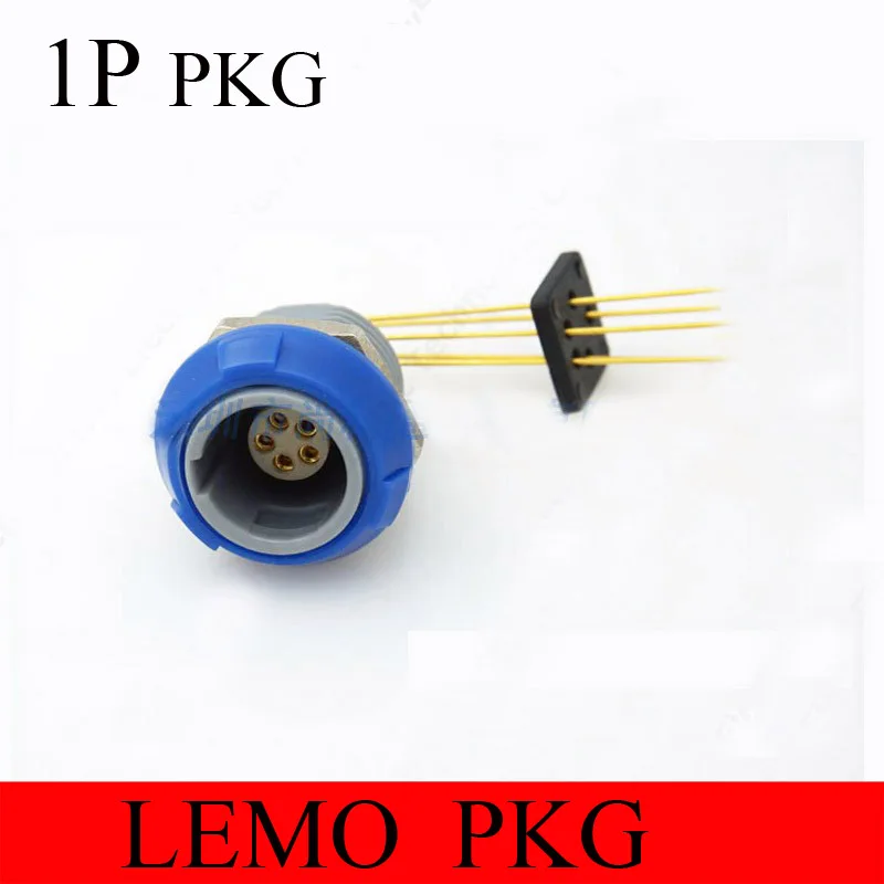 

LEMO Medical Connector PKG 2 3 4 5 6 7 8 9 10 14 Pin Connector LEMO PKG REDEL 1P Fixed Socket With Elbow 90 Degree Contact PCB