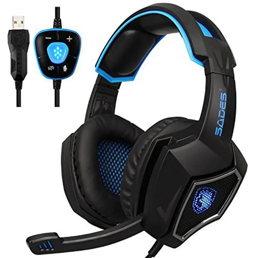 usb wired gaming headset