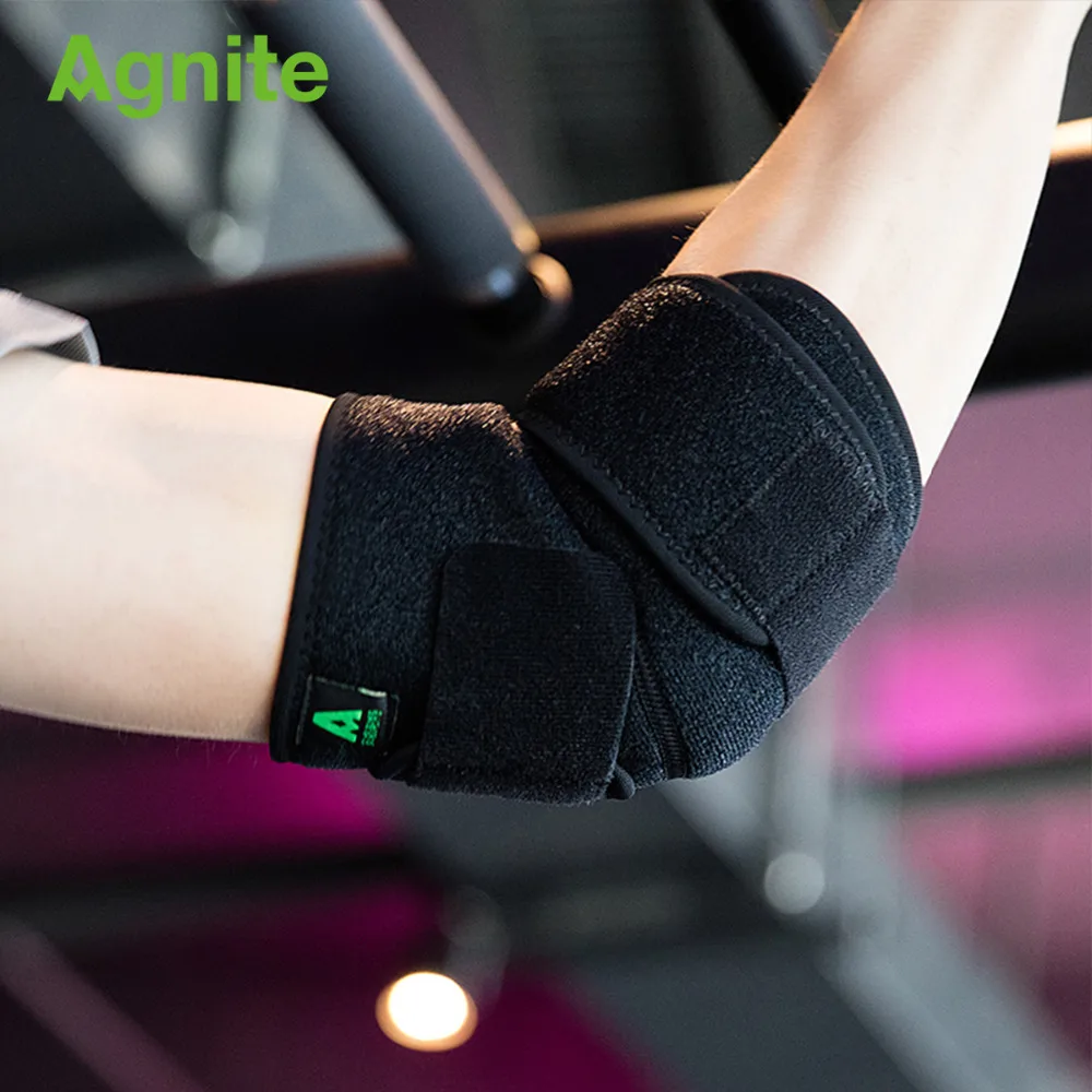 Agnite налокотник 1 шт. регулируемые подлокотники фитнес кинезиологическая лента