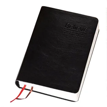 

Vintage Thick Paper Notebook Notepad Leather Bible Diary Book Journals Agenda Planner School Office Stationery Supplies(White)