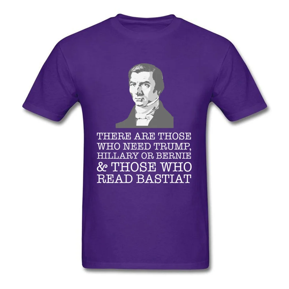 frederic bastiat funny libertarian T-Shirt_purple