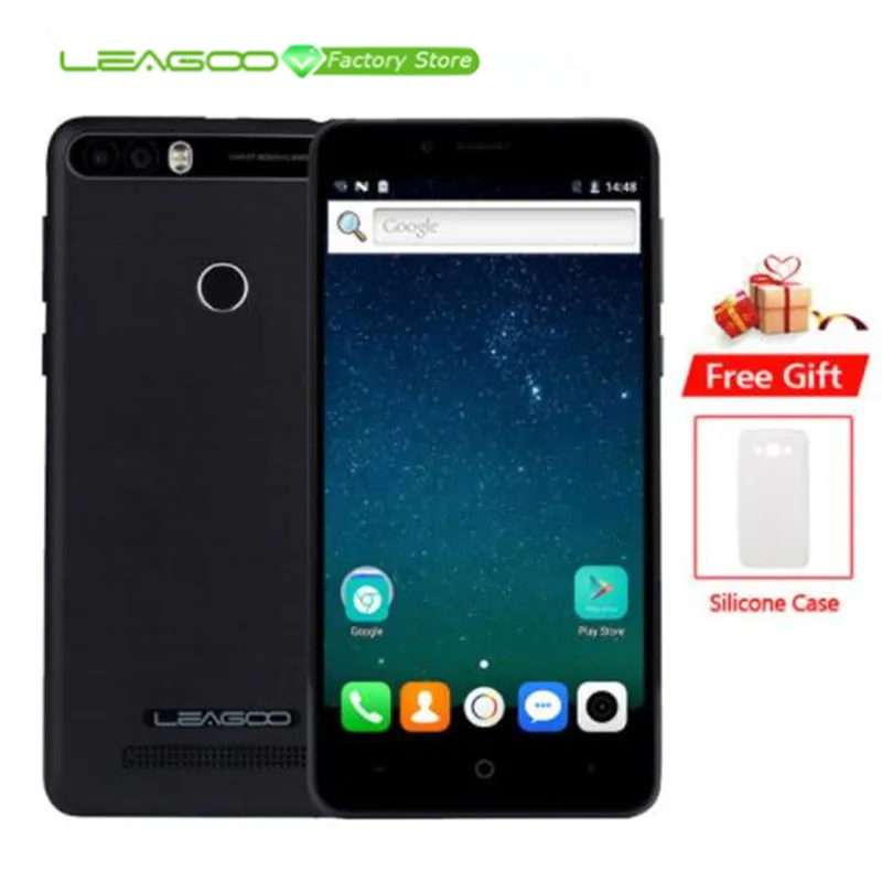 

Leagoo Kiicaa Power 4000mAh Mobile Phone 5.0'' HD MT6580A Quad Core Android 7.0 2GB RAM 16GB ROM 8.0MP Dual Back Camera