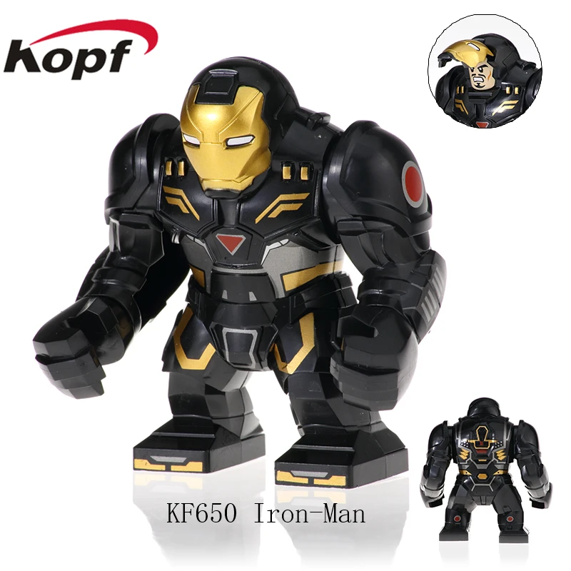 

Building Blocks Plactis Infinity War Avengers 3 Action Figure Super Heroes Iron Man Hulk Buster For Children Gift Toys KF650