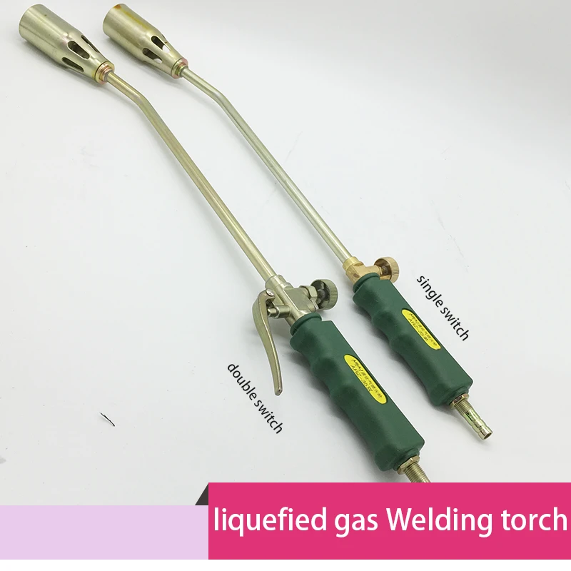 50 Torch Double Control Gas Burner Professional Liquefied Gas Blowtorch Weed Burner for Quenching Brazing Welding Heating Drying Unhairing 50 Torch Double Control Gas Burner Professional Liquefied Gas Blowtorch Weed Burner for Quenching Brazing Welding Heating Drying Unhairing