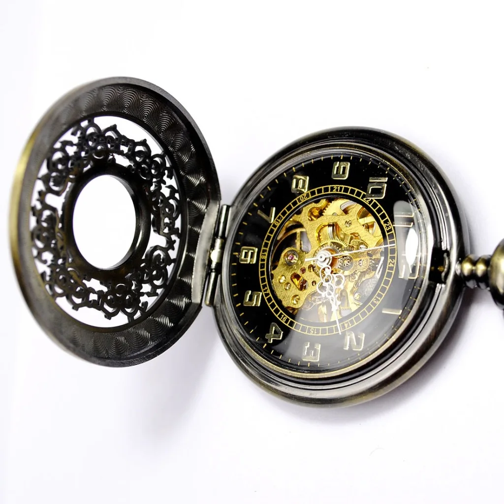 Механические карманные часы серии различные механические карманные часы разнообразие стилей доступны