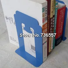 2 X дешевые прочный тяжелые металлические конец книги шельфа bookend Holder офис школьные принадлежности канцелярские студент хорошим помощником