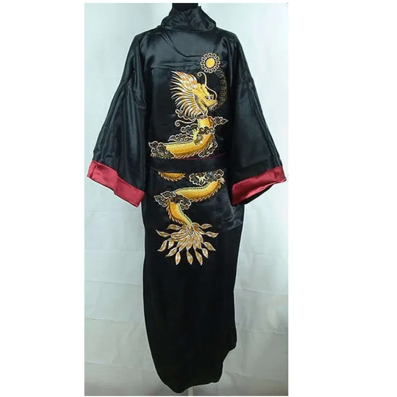 black and gold mens robe