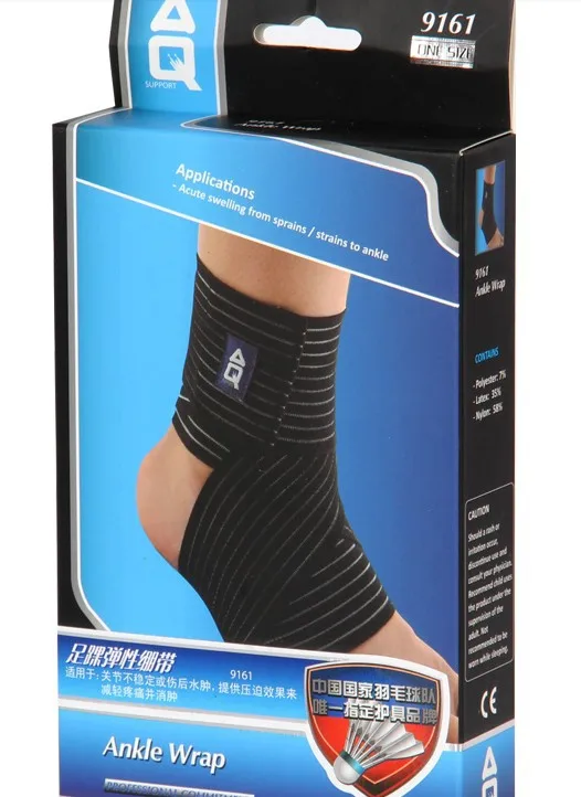 beisebol Ajustável Tornozelo pad guard protector suporte belt brace