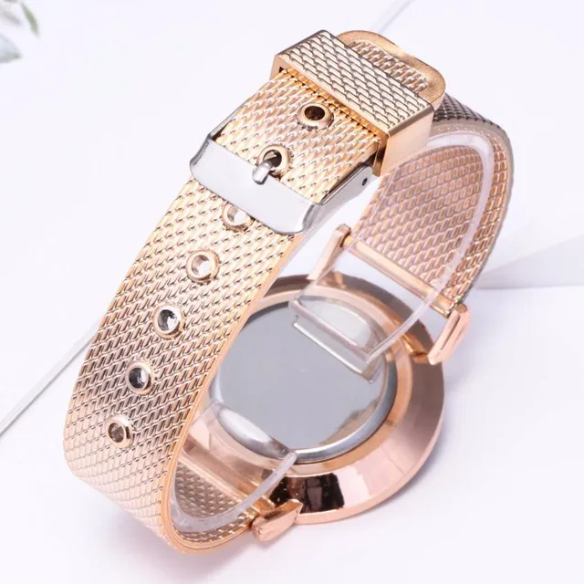 Women Watches Bayan Kol Saati Fashion Rose Gold Silver Luxury Lady Watch For WomenTop Brand Wrist Watch Relogio Feminino Gift 4