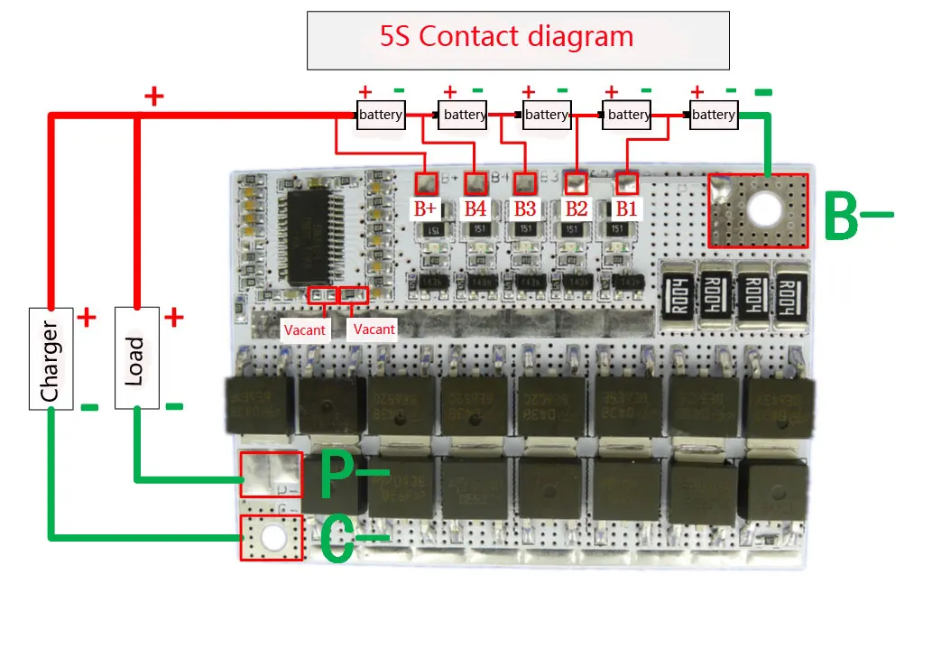 Aihasd 21 в 100A 5S BMS литий-ионная ЛМО тернарная литиевая батарея защита печатная плата