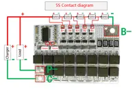 Aihasd 21 В в 1005S BMS литий-ионный LMO Ternary литиевая батарея защиты платы