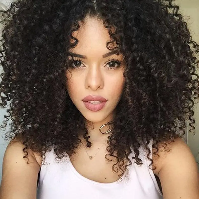 4 Paquetes 8A 3b Camboyano Rizado Pelo Virginal rizado