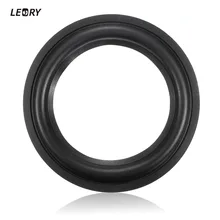 LEORY " дюймовый резиновый динамик черный мягкий окружает Рог кольцо Ремонтный комплект громкий динамик резиновое пылезащитное кольцо