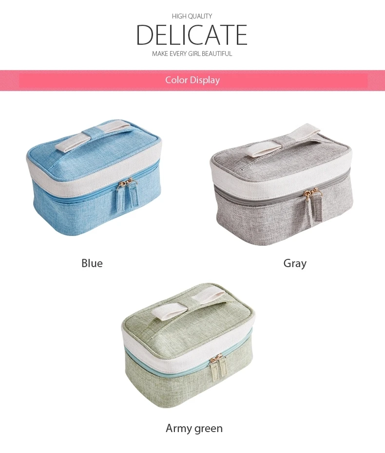 Women Cosmetic Bag Multifunction Organizer  (4)