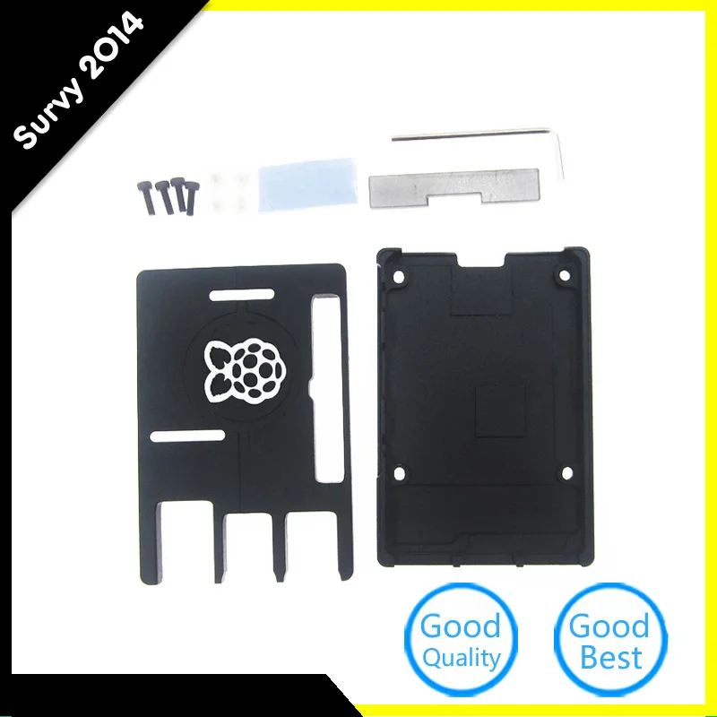 

Raspberry Pi 3 Ultra-thin Aluminum Case Metal Enclosure Compatible with Raspberry Pi 3 model b / Pi 2b