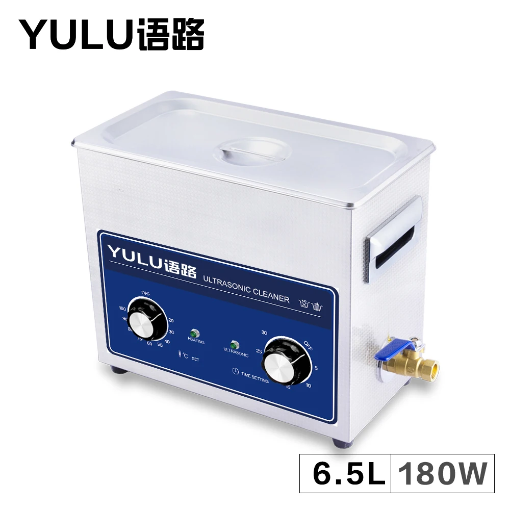 Mechanical Ultrasonic Cleaner Bath 6.5L Circuit Board Washer Mold Auto