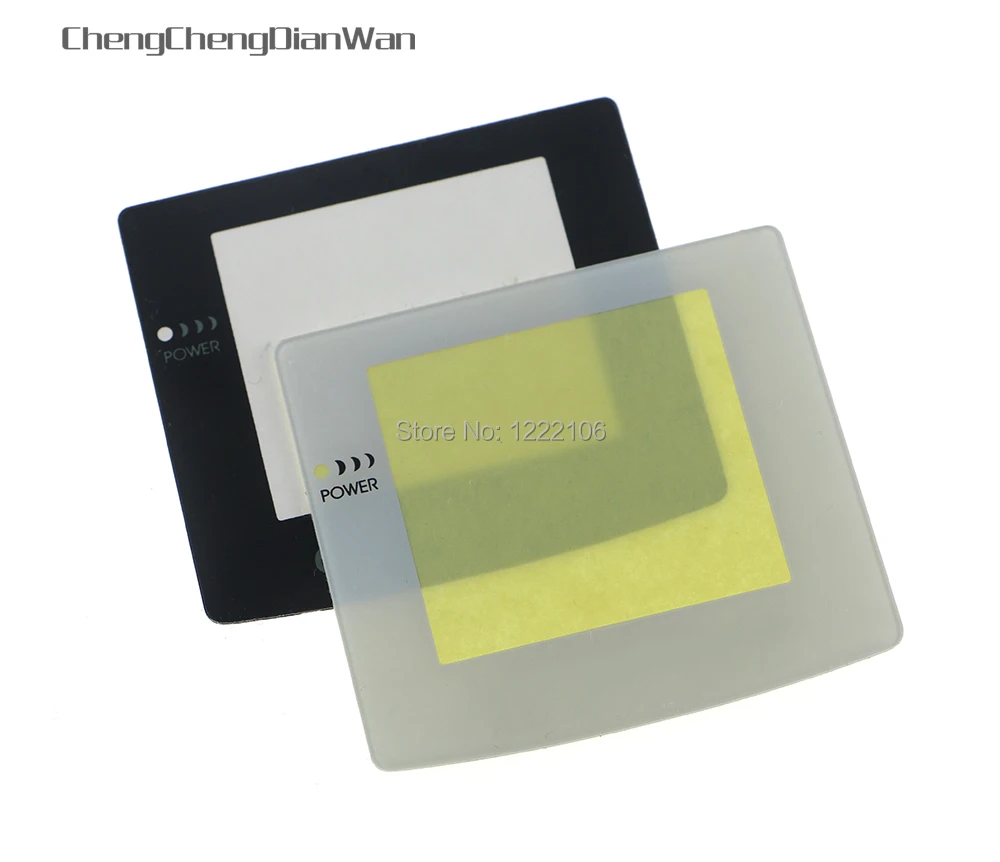 

ChengChengDianWan 3pcs multi-color plastic screen for GBC Gameboy color Retro Console LCD lens replacement