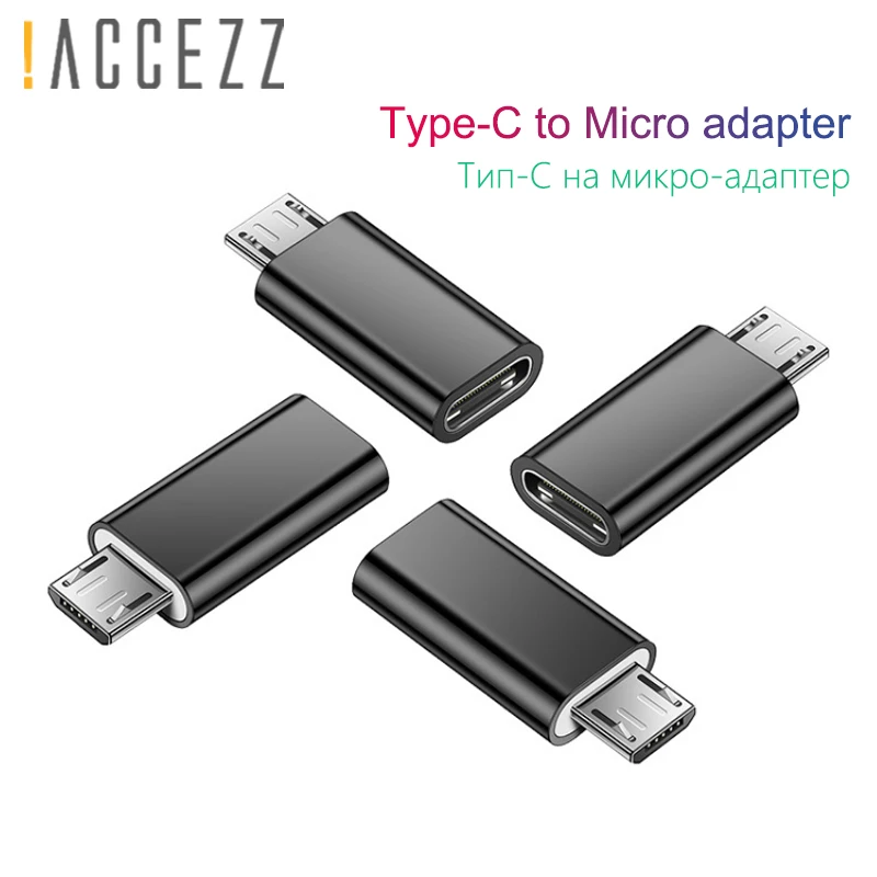 

!ACCEZZ USB Micro USB Male Adapter To Type-C Female OTG Micro USB Android Converter For Xiaomi Redmi Samsung Galaxy S6 S7 Huawei