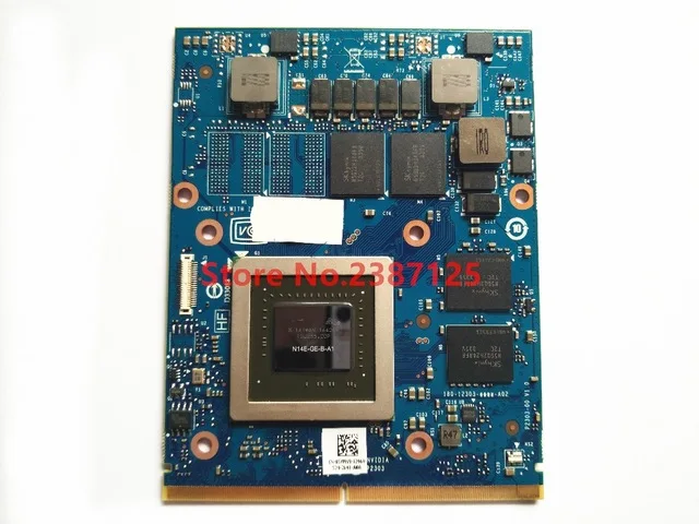GTX 765M GTX765M 2GB Video Card for D e l l Alienware M15X M17X M18X Laptop GTX 765 GTX765 Graphics Card 5YPW3 9R3F5