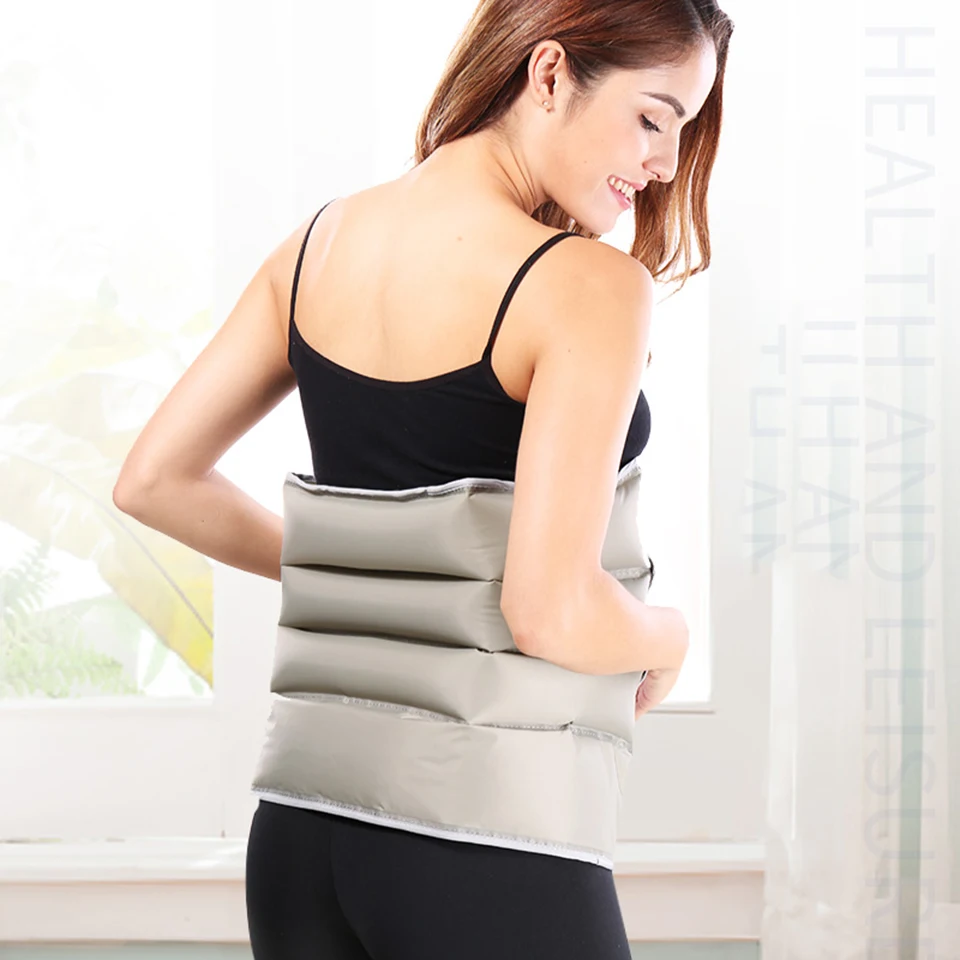  Infrared Therapy Air Compression Body Massager Waist Leg Arm Relax Instrument Promote Blood Circula - 32911476996