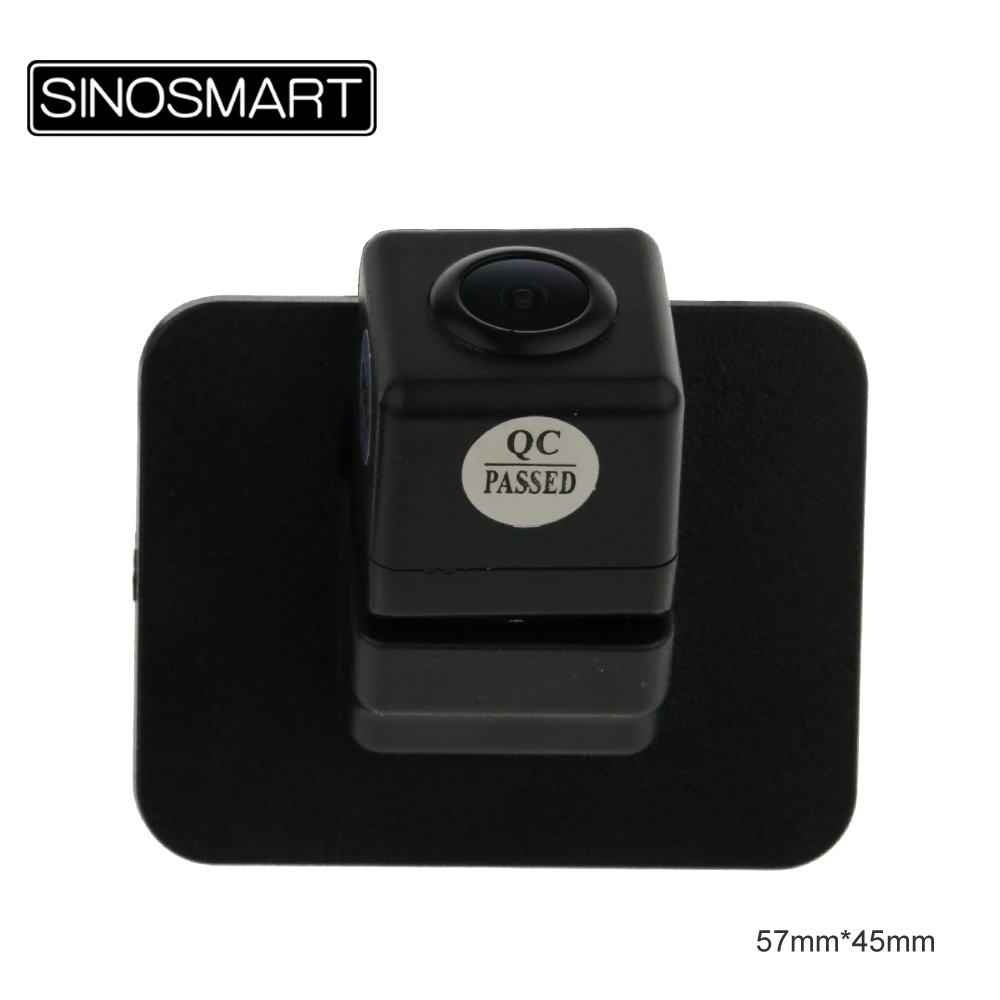 

SINOSMART In Stock Car Reversing Parking Camera For Mazda 2 2016 4 doors Install in Factory Original Camera Hole Mirror Image