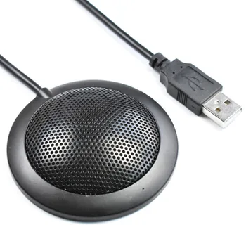 

Plug and Play USB Microphone 3-meter Pickup Omnidirectional Microphone Small Video Conferencing YY Skype Voice