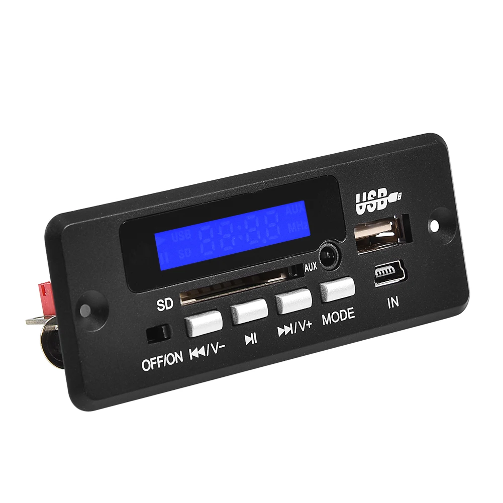 MP3 декодер плата аудио беспроводной BT модуль Декодер платы USB SD FM громкой связи с