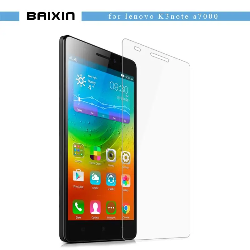 

baixin Premium Tempered Glass For Lenovo K3 NOTE Screen Protector K3 note a7000 K50-T5 Anti-Explosion anti-Shatter Film