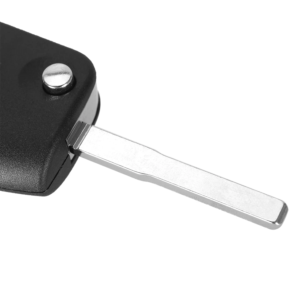 Ключ KEYYOU для Ford Focus Fiesta C Max Ka 3 кнопки откидной складной неразрезанный клинок дистанционный автомобильный пустой чехол для брелка с ключом