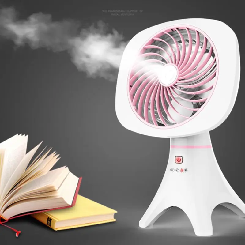 

Mini Portable Water Mist Fan Ventilator USB Charging Humidifier Electric Spray Cooling Fan for Home Office Outdoor Use Supplies