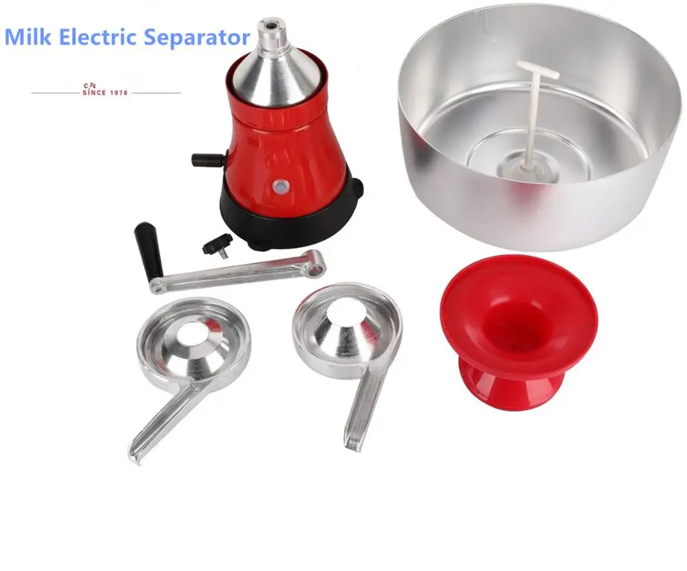 Milk separator cream separator metal the free delivery 80l//h 220v