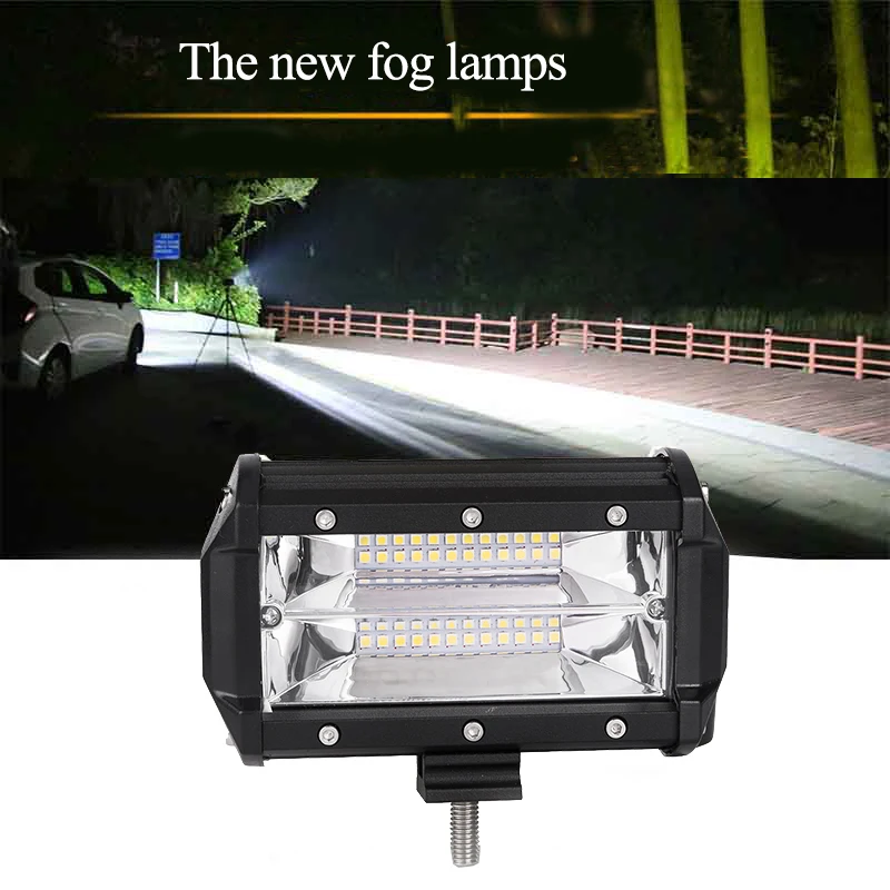 Рабочий светильник для автомобиля 12 в 72 вт 6000K яркий головной мотоцикла