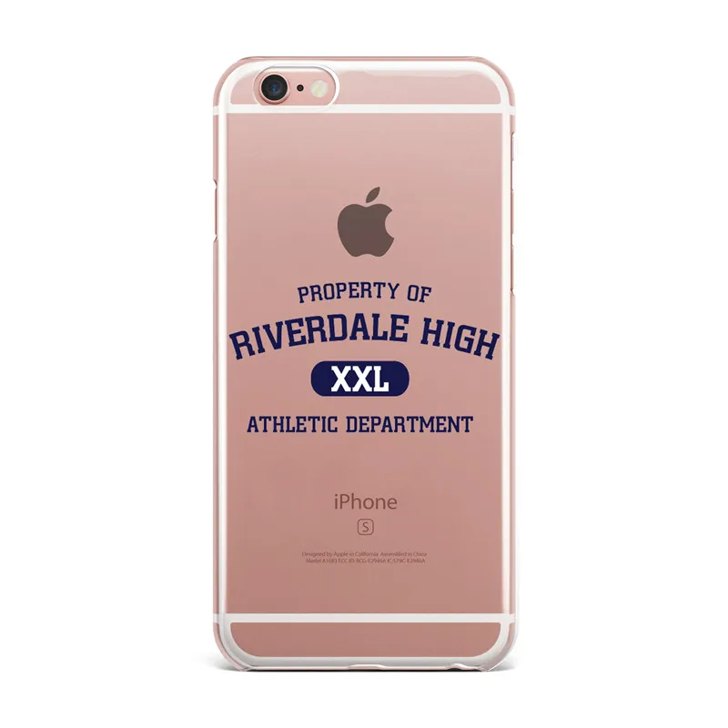 Чехол для телефона с американским ТВ ривердейлом саутсайдом iPhone 6 6S 7 8 Plus SE 5S