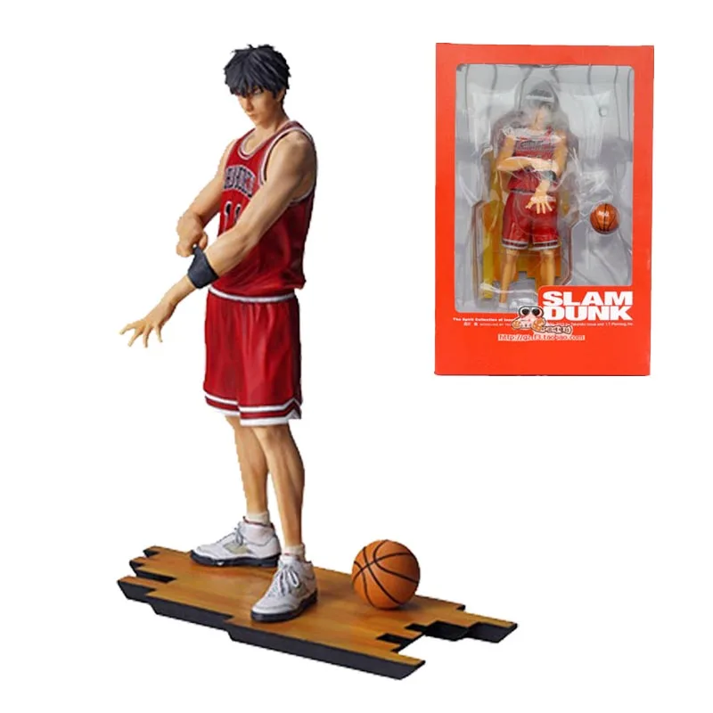 25 см аниме SLAM DUNK Sakuragi Hanamichi ПВХ Фигурки Rukawa Kaede Акаги Такенори Mitsui Hisashi Коллекция Модель игрушки