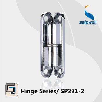 

Length:60mm Surface Mounted Zinc Alloy Industrial Enclousre Use Hinge / Shining Finished Cabient Hinges SP231-2 (10pcs/lot)