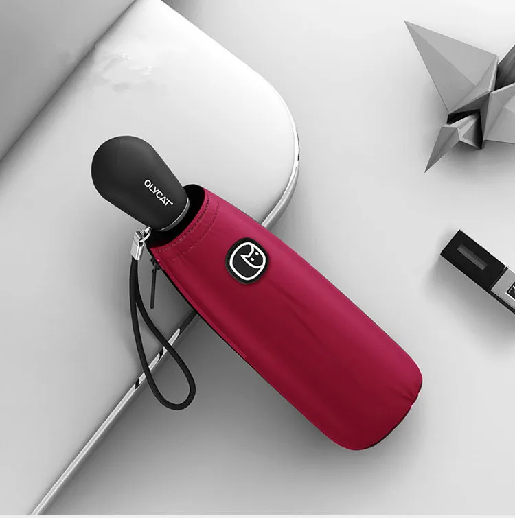 

New Style Creative Half of the Mini Capsule Umbrella UV Umbrella Vinyl Wholesale Custom Gift Umbrella