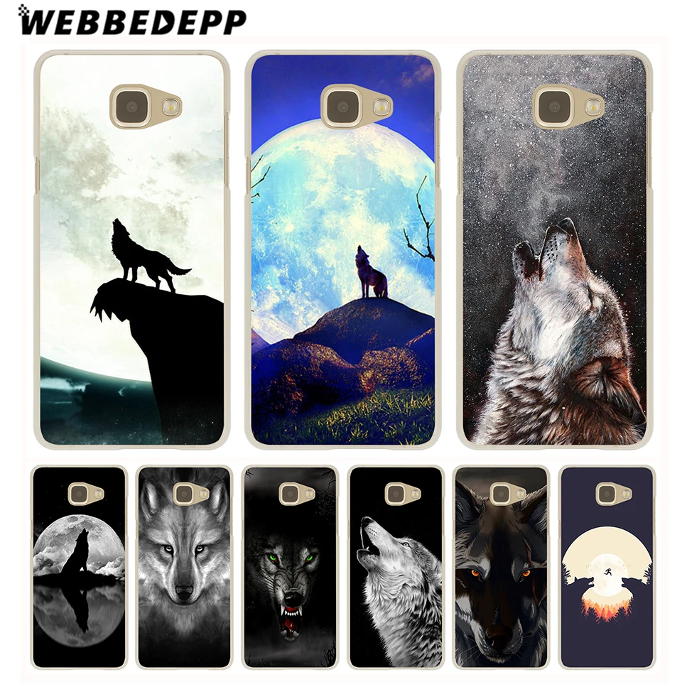 WEBBEDEPP Hot Sale The Wolf Hard Case for Galaxy A3 A5A7 A8 A9 2016