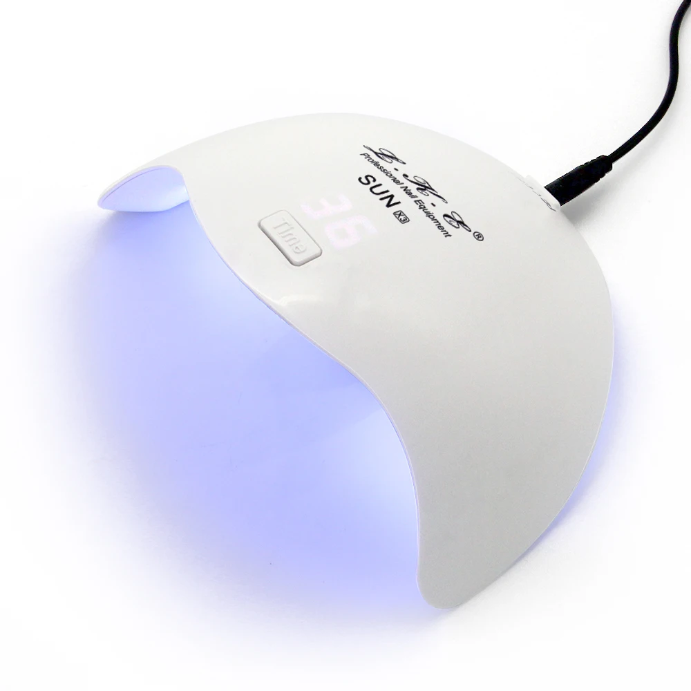 

LKE 24W Nail Dryer LED UV Lamp 3 Timing Mode EU US UK Plug 110-220V Suitable for Curing Nail Gel Extension Glue Nail Dryers