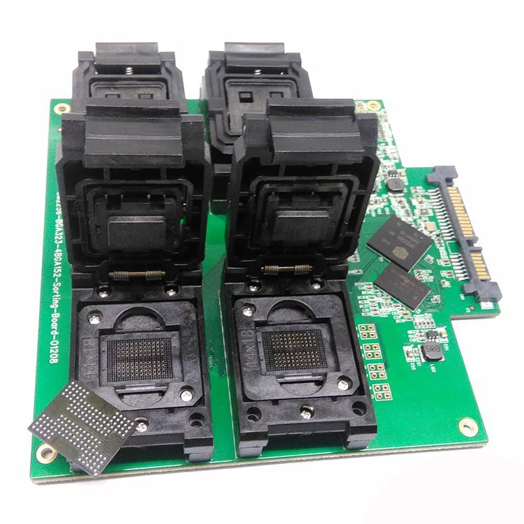  SSD NAND flash SM2256K Controller test lösung für BGA152 132 88 pin Flash-speicher 4 in 1 test plat