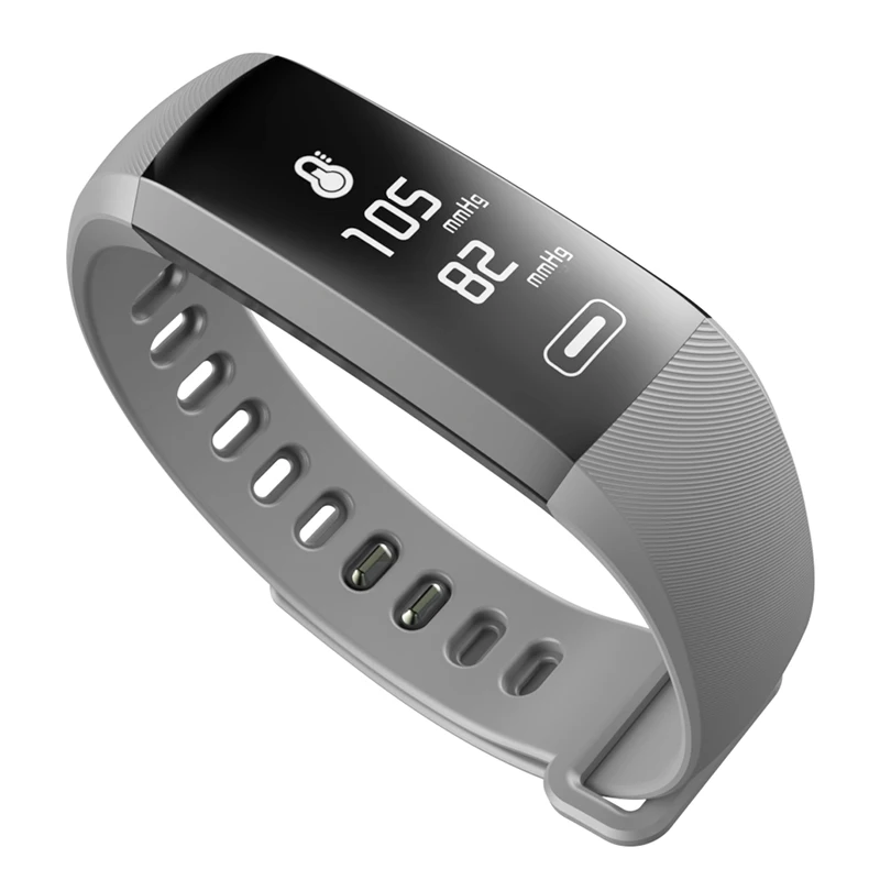 Tezer R5MAX لياقة الذكية اسوارة ذكي ضغط الدم القلب رسالة الدم الأكسجين 50 رسائل sms app معدل ضغط