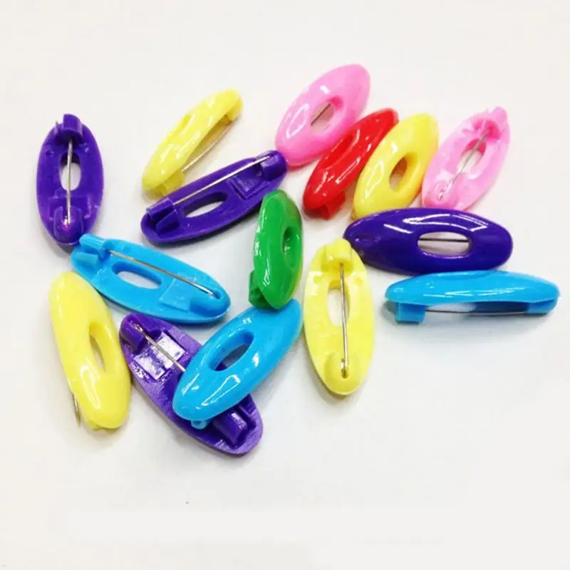 

6 Pcs Plastic Safety Brooch Pins For Women Muslim Hijab Islamic Scarf Accessories Women Safety Pin Jewelry Broochs