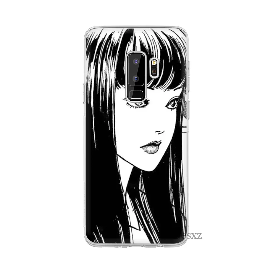 Черный и белый чехол для девочек Samsung Galaxy S10e S8 S9 M10 M20 M30 M40 S10 Plus S3 S5 S4 S6 S7 Edge Note 8
