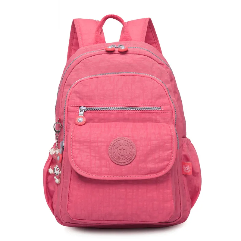 TEGAOTE, женский маленький рюкзак для девочек-подростков, мини-рюкзаки, Mochila, женская сумка, повседневный нейлоновый водонепроницаемый рюкзак, сумка для девочек - Цвет: Watermelon Red