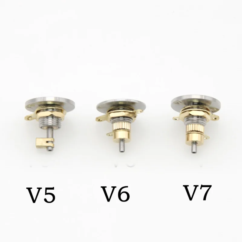 

E-XY BF Connector Bottom Feeder V5 V6 V7 Connector DIY Vape Box Mod 510 PEEK Insulator Electronic Cigarette Accessories 1PCS