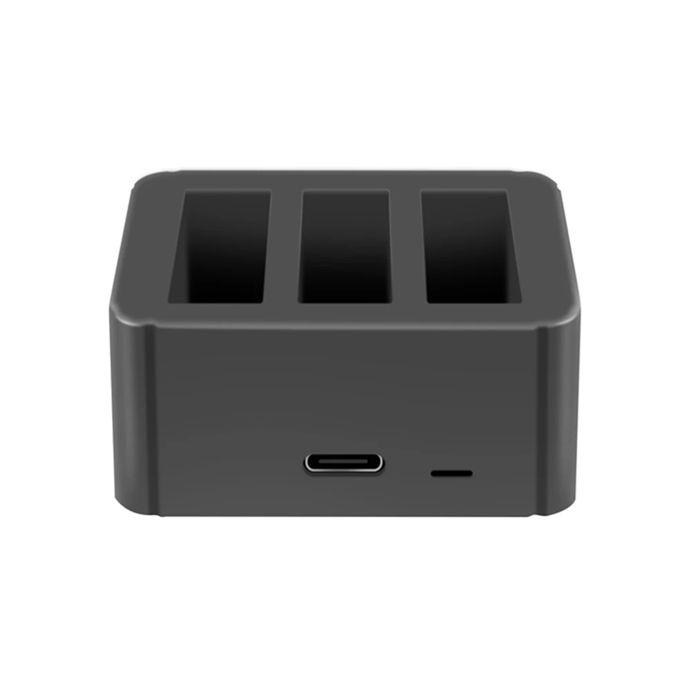 3 в 1 умный зарядный концентратор для DJI OSMO Action camera батарея DC 4,35 в 3A интеллектуальное зарядное устройство usb док-станция 3 батареи порты